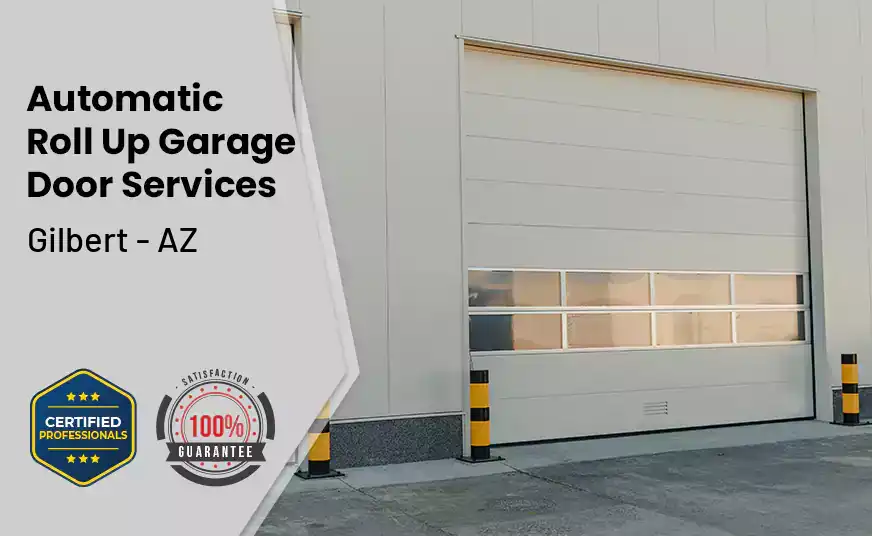 Automatic Roll Up Garage Door Gilbert - AZ 