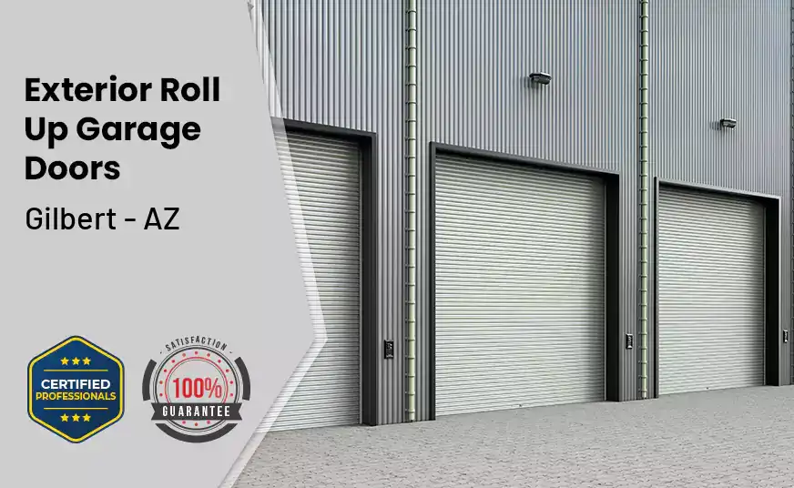 Exterior Roll Up Garage Doors Gilbert - AZ 
