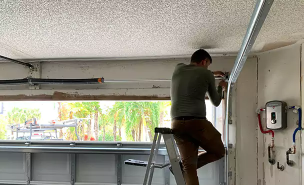 Garage Door Rail Replacement in Gilbert, AZ