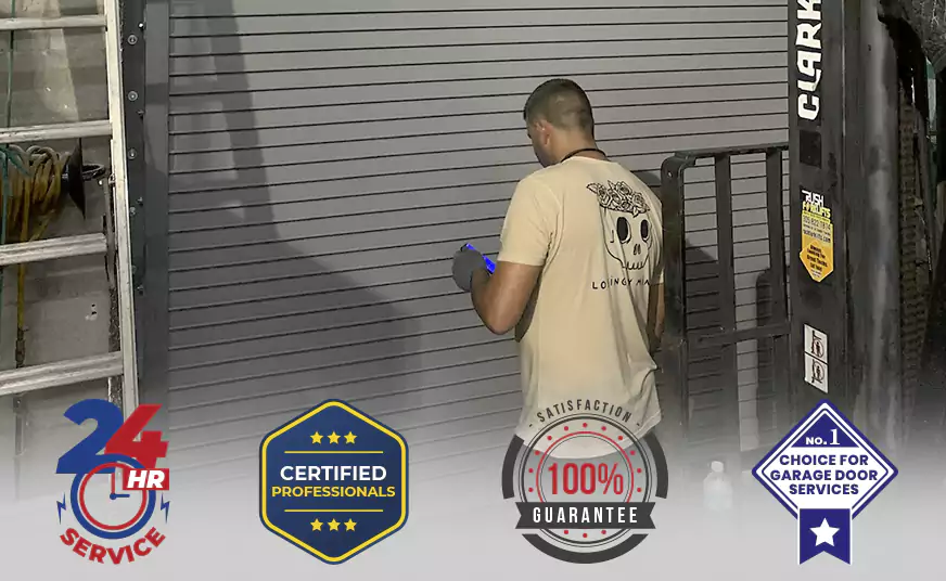 Garage Door Bottom Panel Repair in Gilbert, AZ