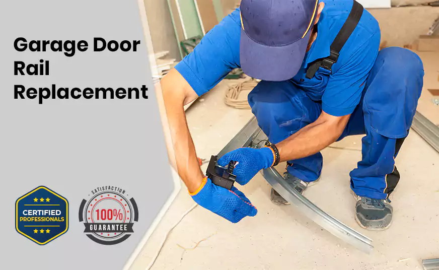 Garage Door Rail Replacement in Gilbert, AZ
