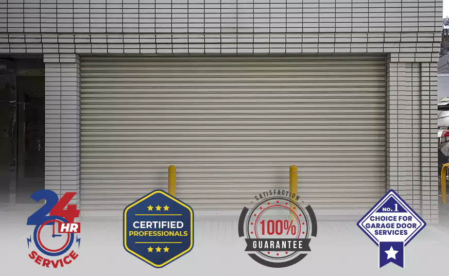 New Amarr Automatic Roll Up Garage Doors Installation in Gilbert, AZ