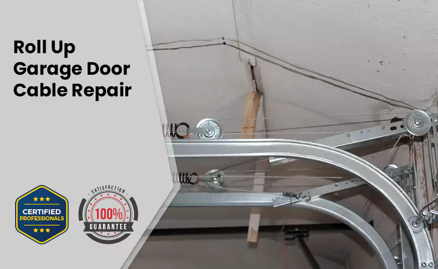 Roll Up Garage Door Cable Repair in Gilbert, AZ